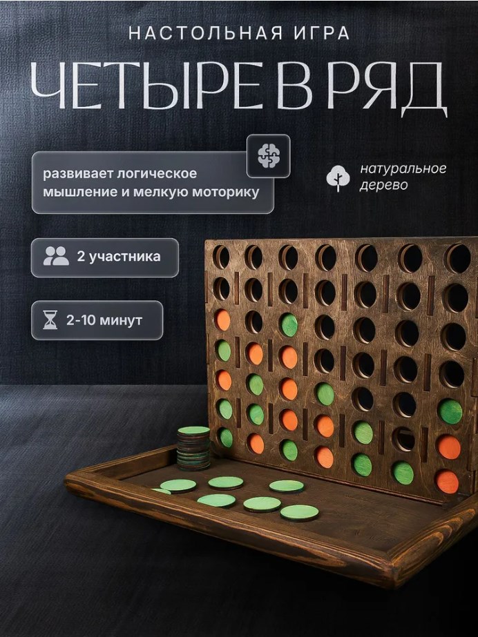 Игры на корпоратив. 4 в ряд