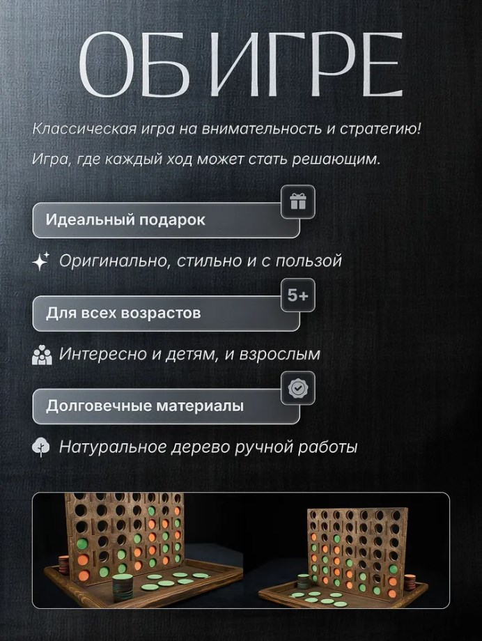 Игры на корпоратив. 4 в ряд